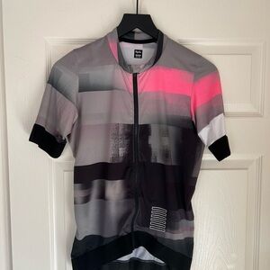 Rapha Pro Team Jersey - Pink and Gray Stripes